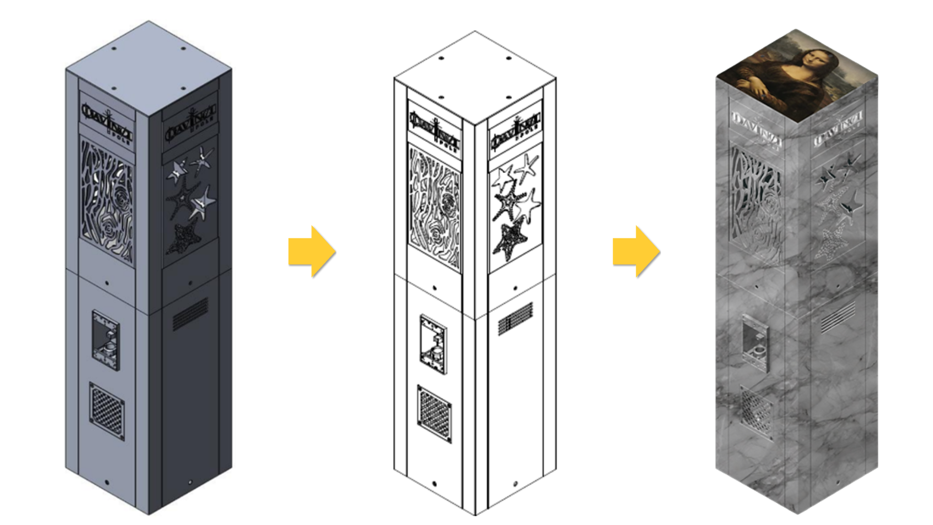 DaVinci Custom Bollard