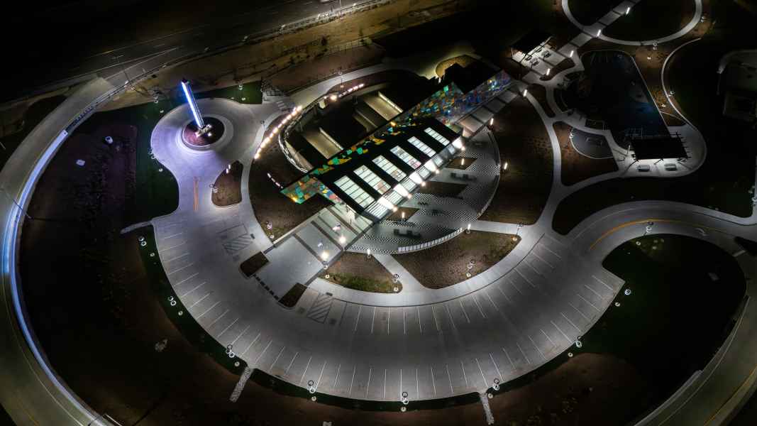 INDOT Clear Creek Night