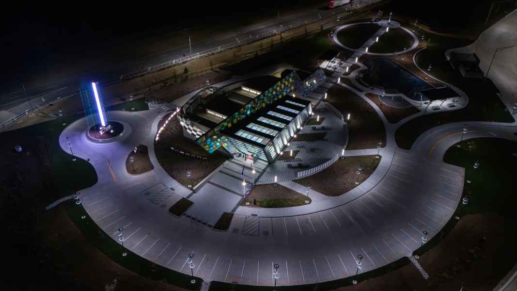 INDOT Clear Creek Night