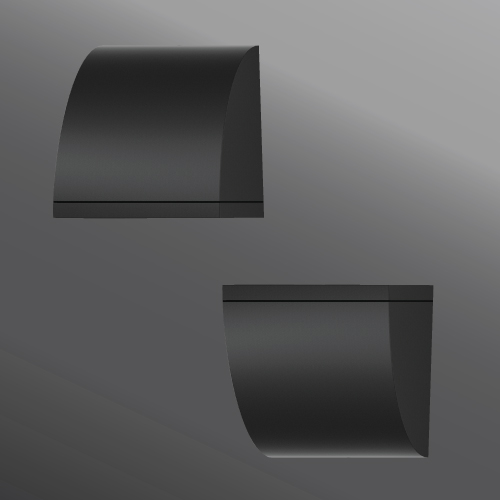 Click to view Ligman Lighting's Quarter Wall Light (model UQU-313XX).